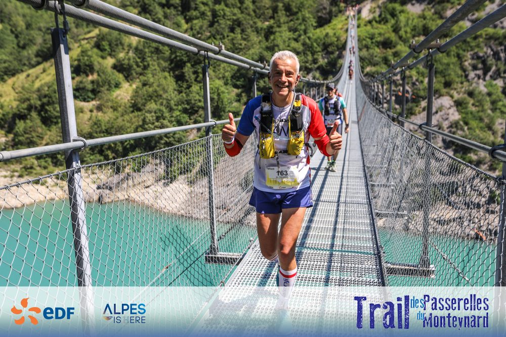 Trail des passerelles de Monteynard 2019, 65km solo. Pas serelle, mais presque...