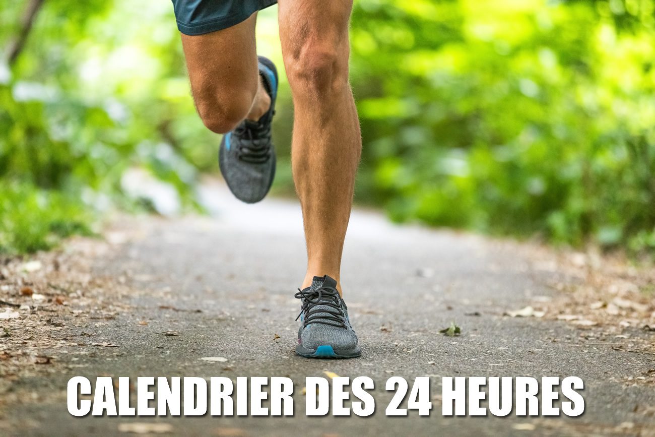 Calendrier 2023 des 24 Heures en France