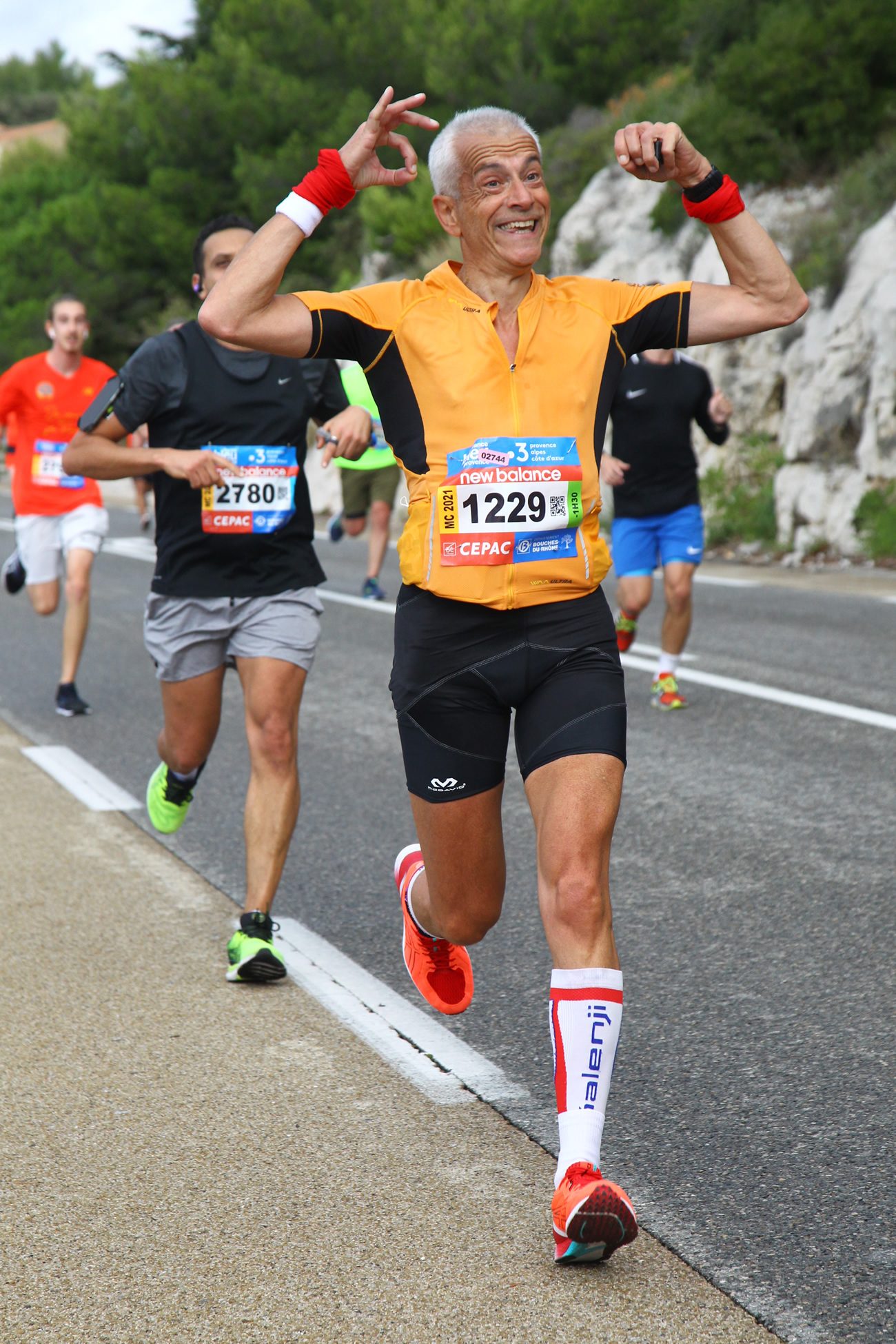 Marseille Cassis 2021 - Le vent, Gineste et son col, Superman et Tocardo sur la route de K6