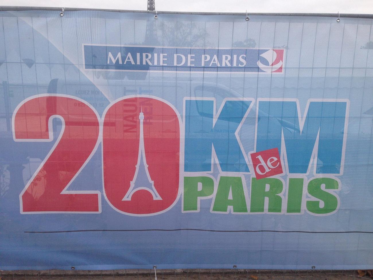 20Km de Paris 2016 - récit de course