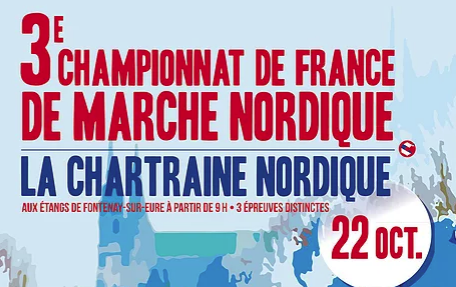 Marche Nordique - Championnats de France 2017, Fontenay sur Eure, bouchons !