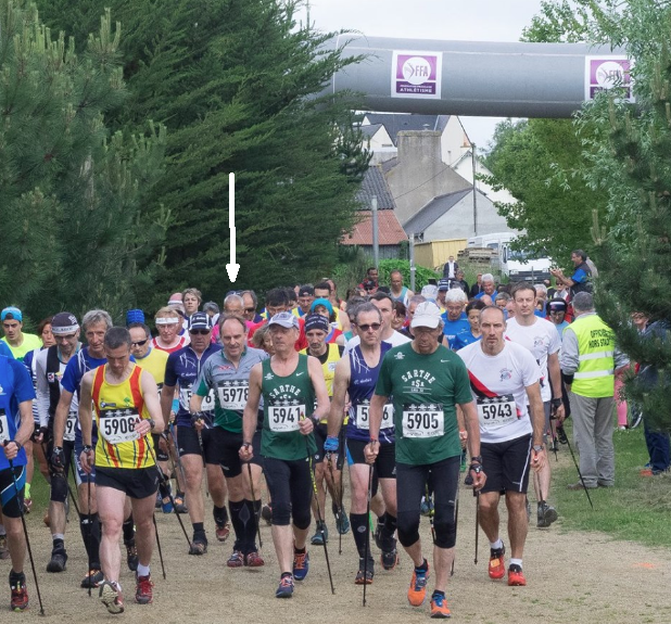 Marche Nordique Tour, Langueux 2016, ou la peur du jugement dernier...